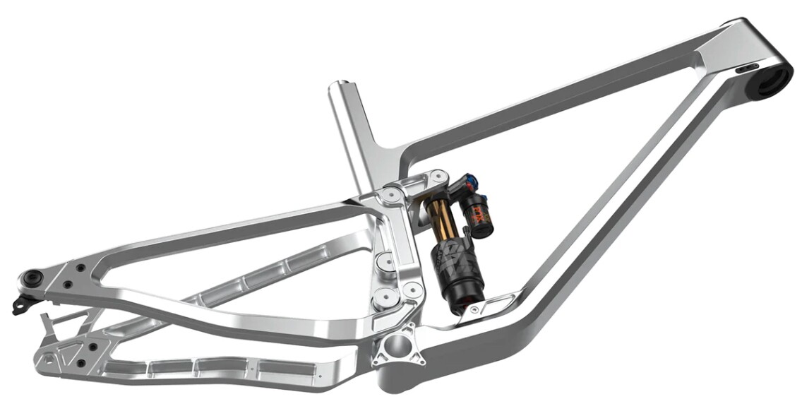 Aluminium full top suspension frame